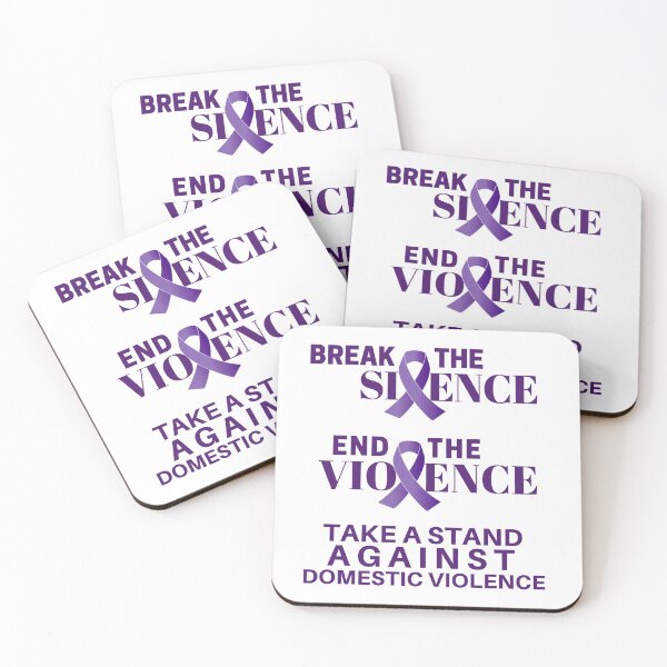 Item preview, Domestic Violence Awareness - Break the Silence End the Violence designed and sold by diamondstar.