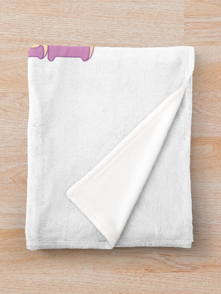 Alternate view of Skeletor Throw Blanket