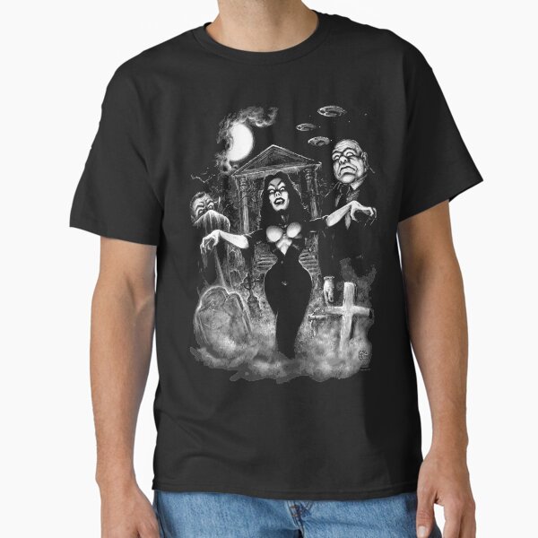 Item preview, Vampira Plan 9 zombies designed and sold by monstermangraphic.