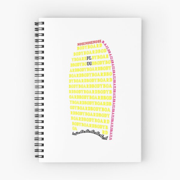 Item preview, Written Bodyboard # 001 (White Background) designed and sold by VieilleBiscotte.