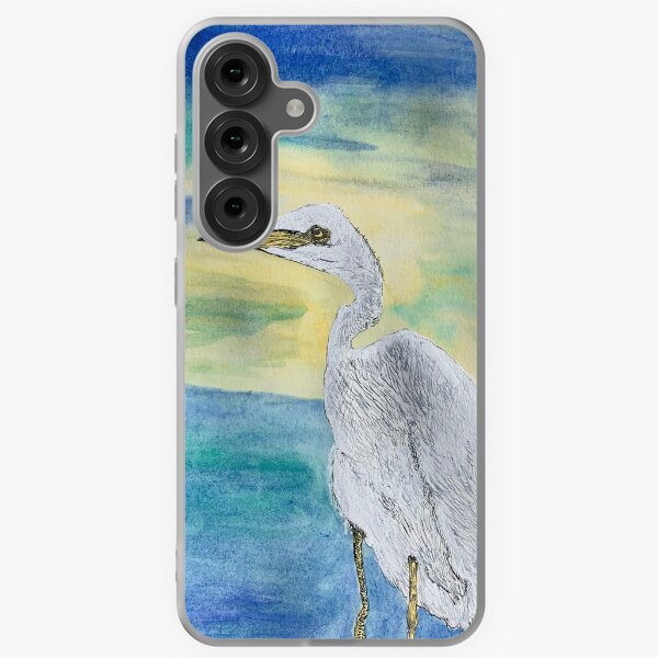 Item preview, White Crane designed and sold by Justina Legoe.