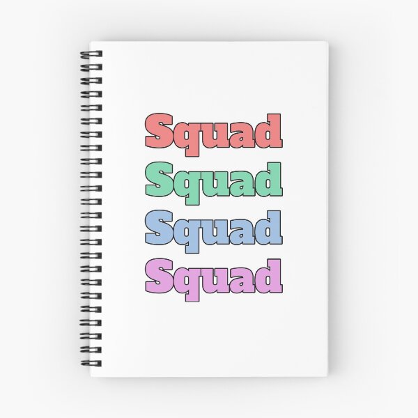 Item preview, "Squad" slang phrase designed and sold by morganmaterni.