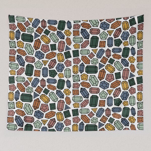 Item preview, Gems Pattern designed and sold by lexsutter.