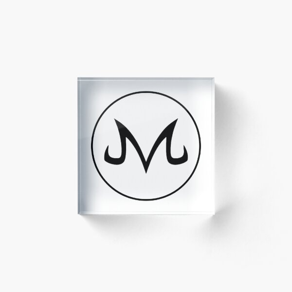 Majin Logo Acrylic Block