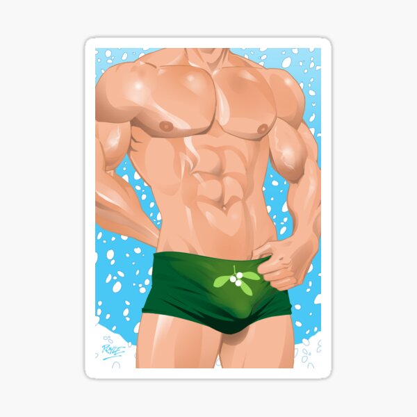 Greeting Underwear Stickers for Sale