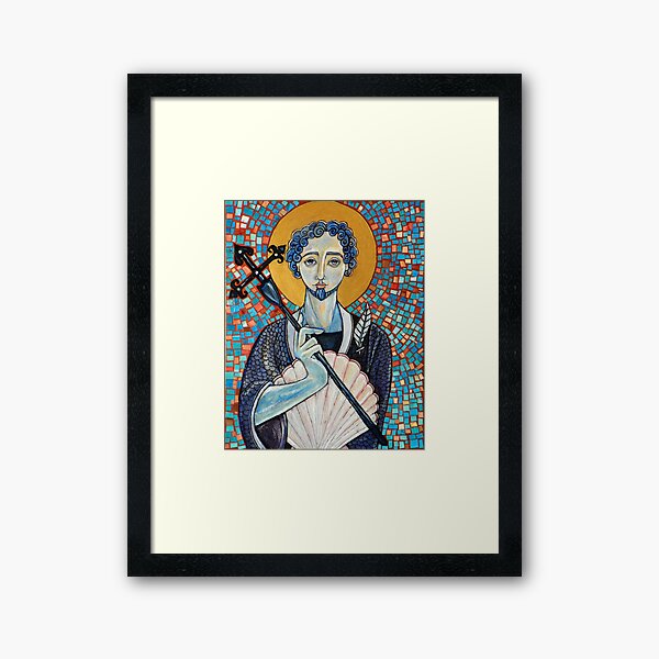 Camino De Santiago Framed Art Print