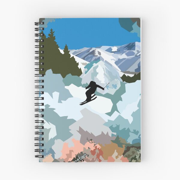 Artikelvorschau, Das geheime Leben der Geoden: Der Skifahrer entworfen und verkauft von aecdesign.