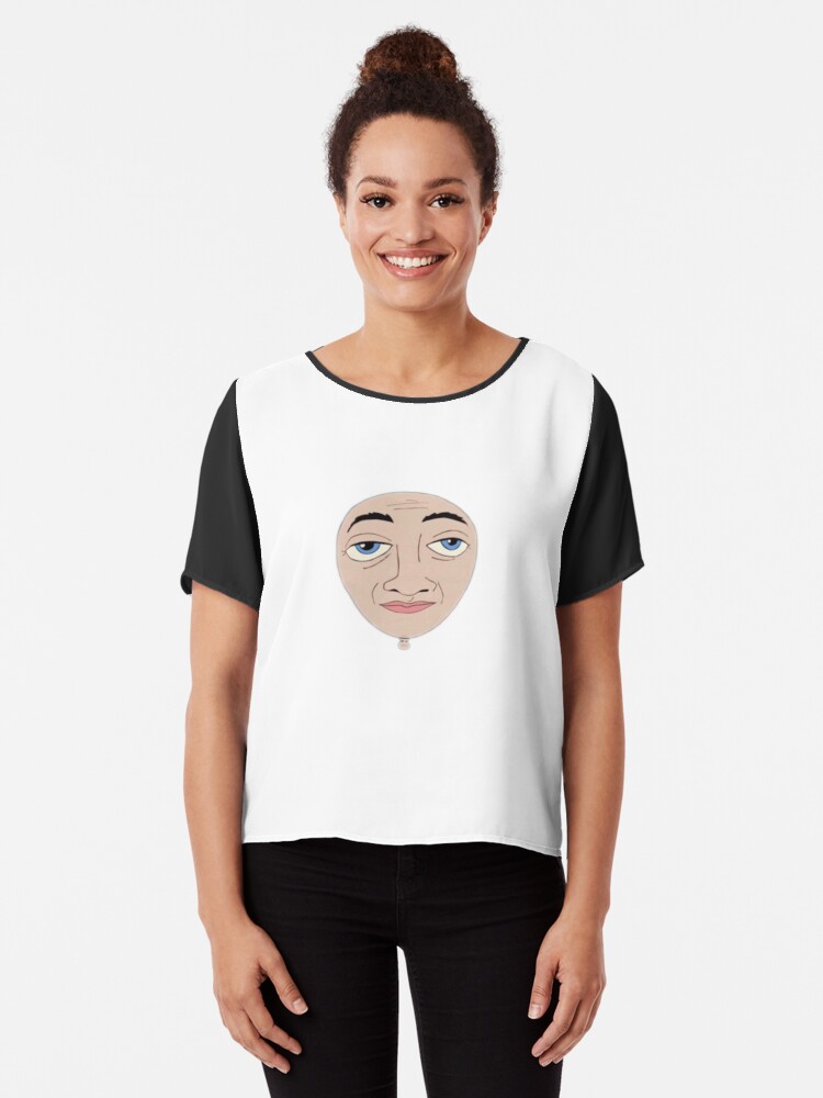 Redbubble cheap chiffon top