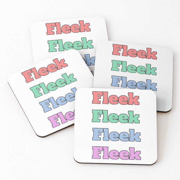 Item preview, "Fleek" slang phrase designed and sold by morganmaterni.