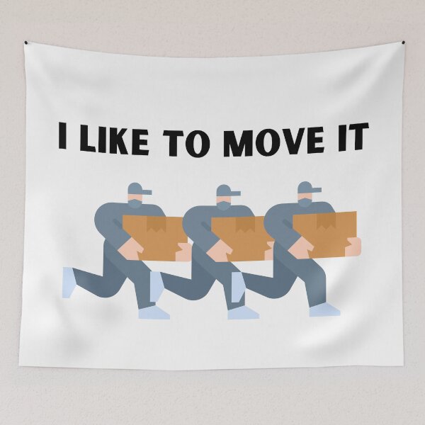 Item preview, I Like To Move It designed and sold by flying-flamingo.