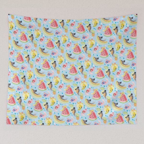 Item preview, Fruity Fresh Snaxolotls pattern designed and sold by mamath.