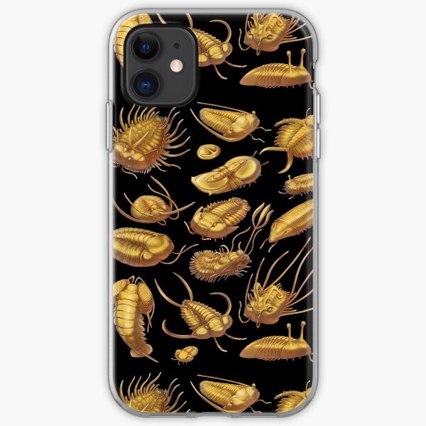 Golden Trilobites iPhone Soft Case