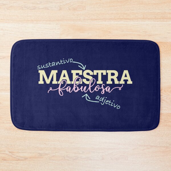Item preview, Maestra Fabulosa - Funny Spanish Grammar (sustantivo y adjetivo) designed and sold by ShikitaMakes.