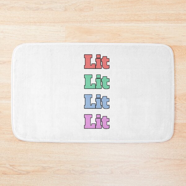 Item preview, "Lit" slang phrase designed and sold by morganmaterni.