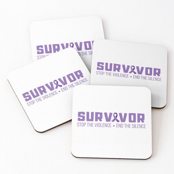 Item preview, Domestic Violence Survivor - Stop the Violence End the Silence designed and sold by diamondstar.