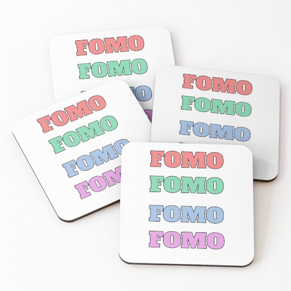 Item preview, "FOMO" slang phrase designed and sold by morganmaterni.