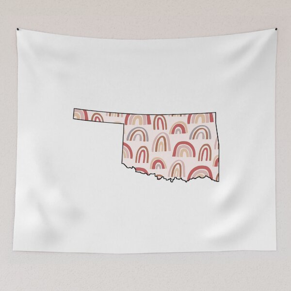 Item preview, Rainbow Oklahoma Outline designed and sold by annxva.