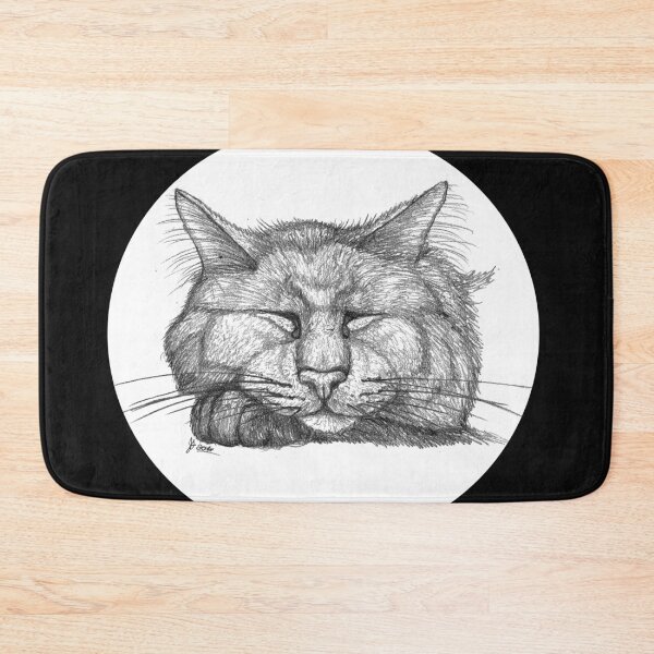Item preview, Sleepy Kitty designed and sold by TinkerandBone.