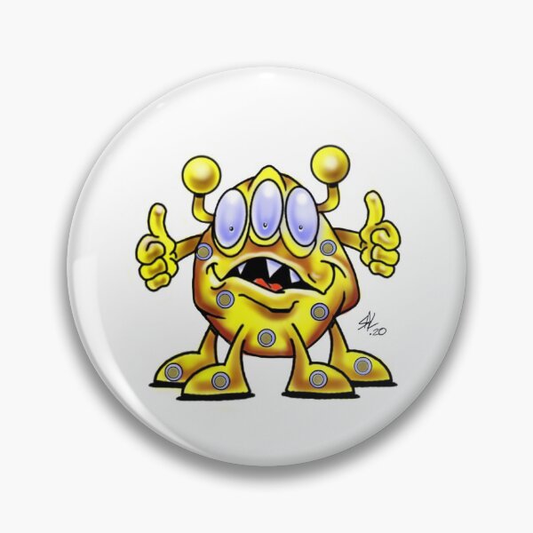 Item preview, Yellow Monster1 designed and sold by sal lucente.