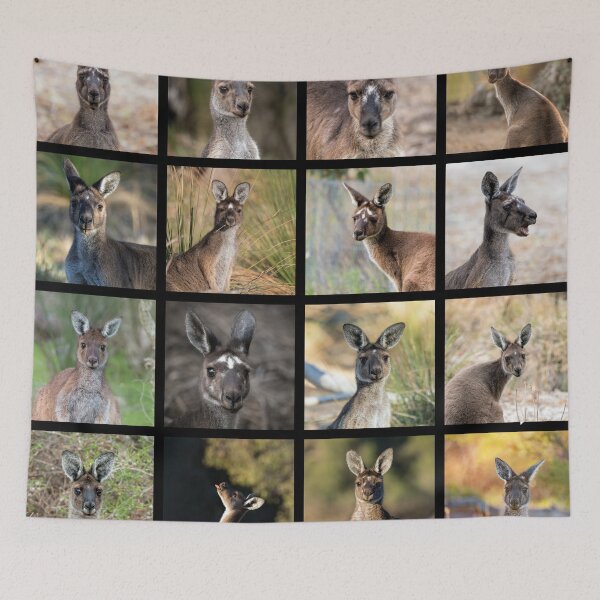 Item preview, Kanga Collage designed and sold by Ladyshark.