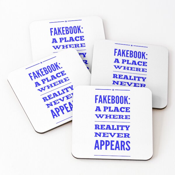 Item preview, Fakebook:  A Place Where Reality Never Appears designed and sold by OfferHeat.
