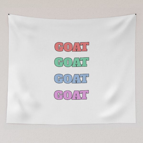 Aperçu de l'œuvre Expression argotique "GOAT" créée et vendue par morganmaterni.