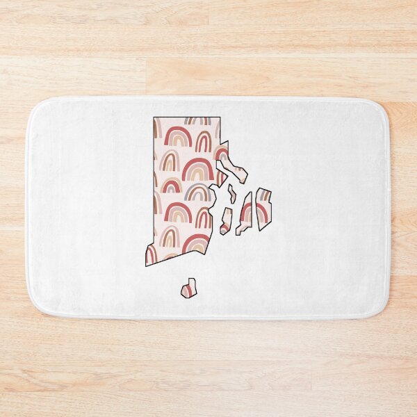 Item preview, Rainbow Rhode Island Outline designed and sold by annxva.
