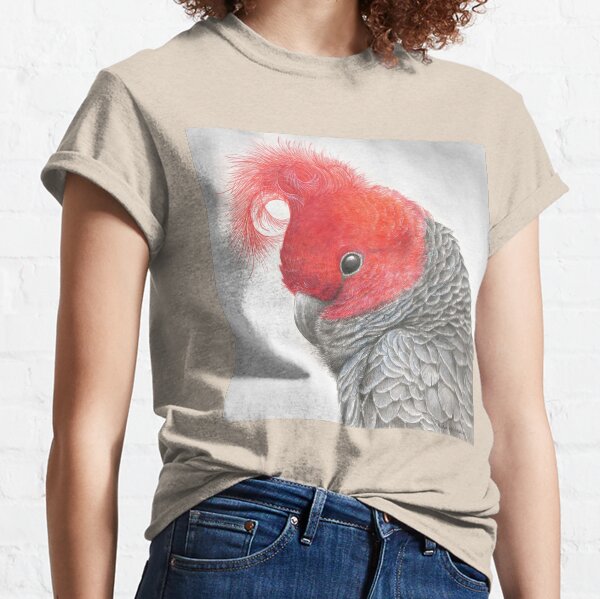 Gang-Gang Cockatoo original watercolour design Classic T-Shirt
