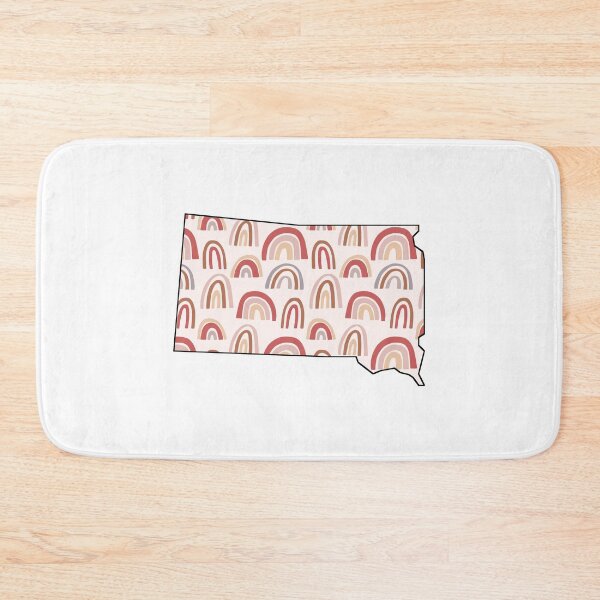 Item preview, Rainbow South Dakota Outline designed and sold by annxva.