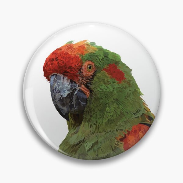 Item preview, Red-fronted Macaw designed and sold by obscurite.