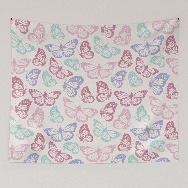 Item preview, Pink Butterfly Pattern designed and sold by Lauren Ullrich.