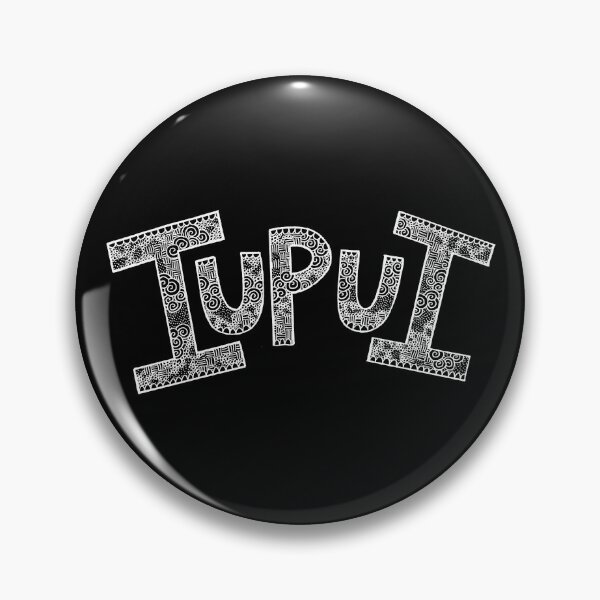 Item preview, Copy of Zentangle IUPUI 4 (invert) designed and sold by Nicole Christine.