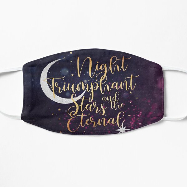 Night and Stars - Purple Mask