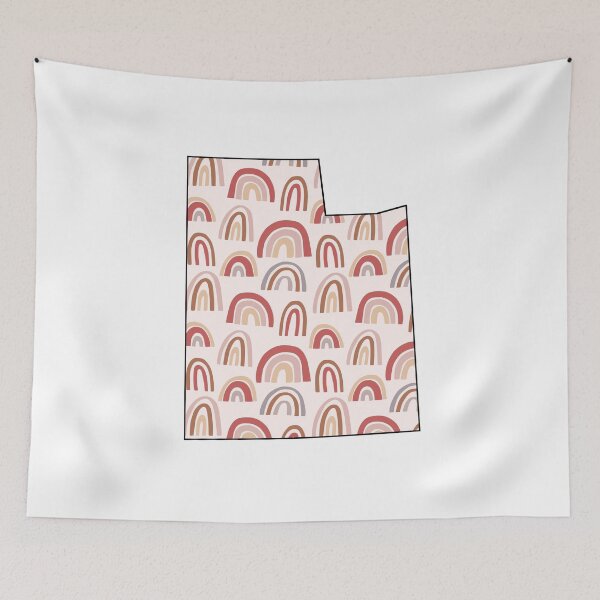 Item preview, Rainbow Utah Outline designed and sold by annxva.