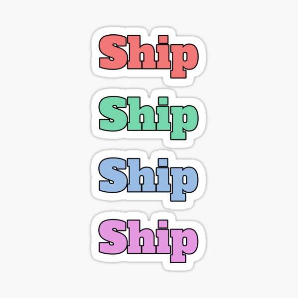 ship-slang-phrase-sticker-for-sale-by-morganmaterni-redbubble