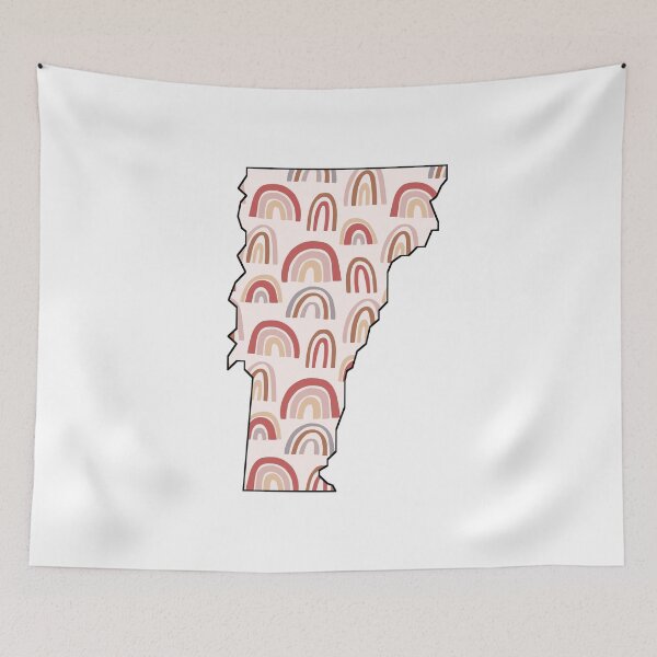 Item preview, Rainbow Vermont Outline designed and sold by annxva.