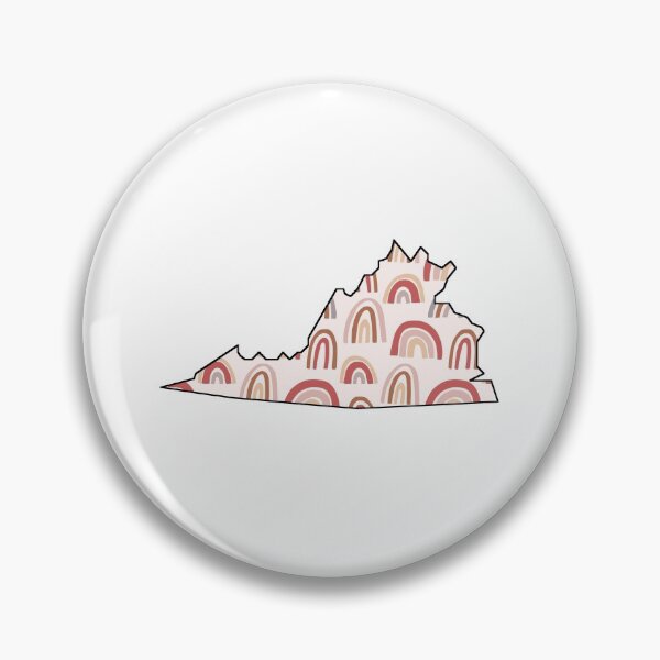 Item preview, Rainbow Virginia Outline designed and sold by annxva.