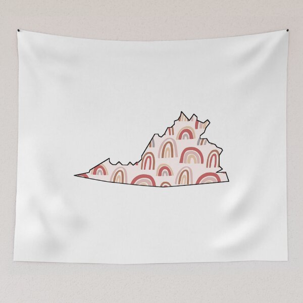 Item preview, Rainbow Virginia Outline designed and sold by annxva.