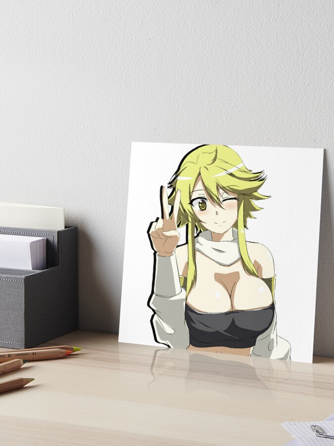 Akame ga Kill : Leone waifu Art Board Print by Anna Blonwell