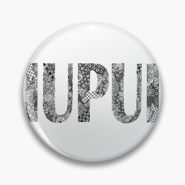 Item preview, Zentangle IUPUI 4 designed and sold by Nicole Christine.