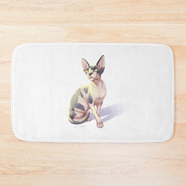 Item preview, Sphynx cat painting designed and sold by Lauren Alane.