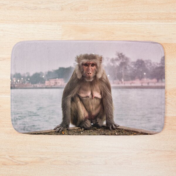 Item preview, Monkey in India at the Ganges River designed and sold by Guarany.