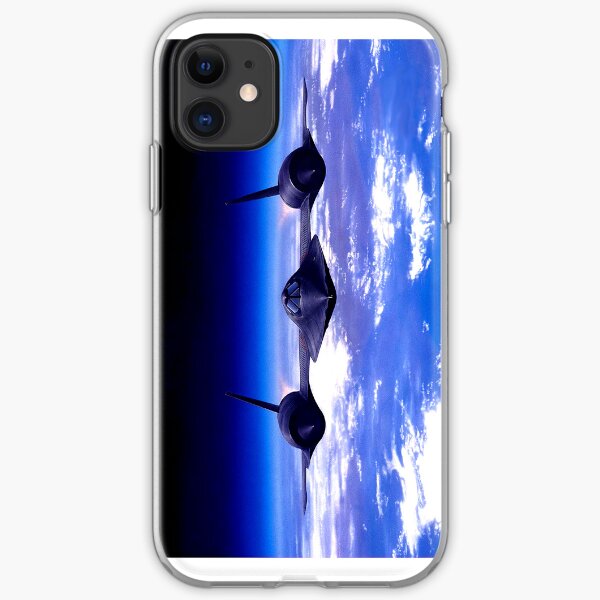USAF SR71 Blackbird iPhone Soft Case