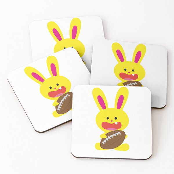 Item preview, One Tooth Rabbit American Football designed and sold by onicon.