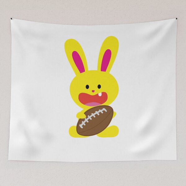 Item preview, One Tooth Rabbit American Football designed and sold by onicon.