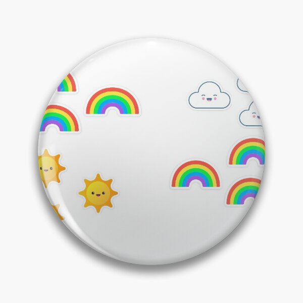 Item preview, Sun cloud and rainbow pattern designed and sold by mtmichael.
