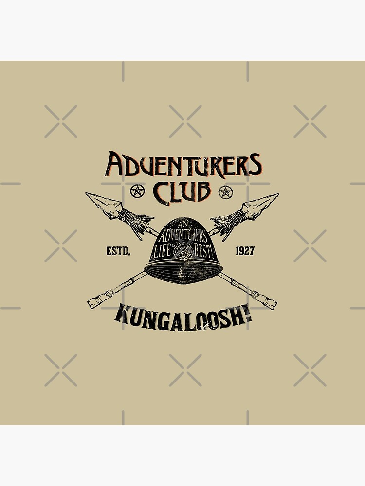 Discover Adventurers Club Pin Button