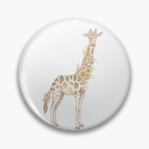 Item preview, Floral Giraffe designed and sold by Lauren Alane.