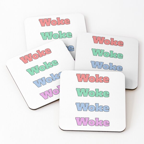 Item preview, "Woke" slang phrase designed and sold by morganmaterni.