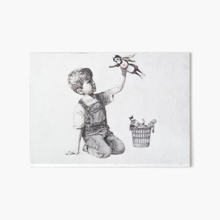 BANKSY NHS SUPERHERO NURSE MASK - Makes An Ideal Gift! Art Board Print